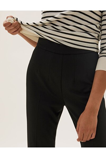 Marks & Spencer Straight Leg Örme Pantolon