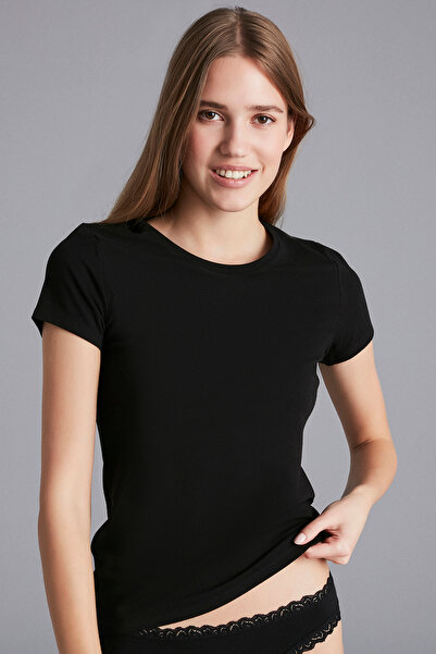 Penti Black Short Sleeve Thermal T-Shirt