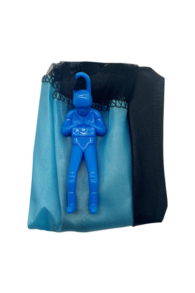 Choice 1 pcs blue 1pcs Hand Throwing Parachute Outdoor Funny Toys Game Play T...