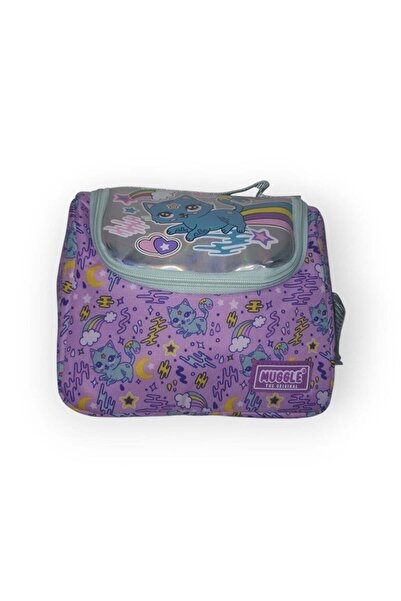 ŞAHİN KIRTASİYE Muggle Sweet Cat Mor Thermal Lunch Bag Mu.7419