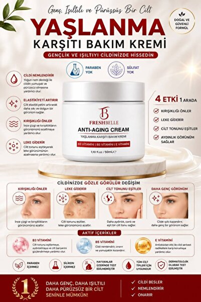 FreshBelle Gençleştiren Botox Etkili Yaşlanma Karşıtı Ve Kırışıklık Karşıtı L...