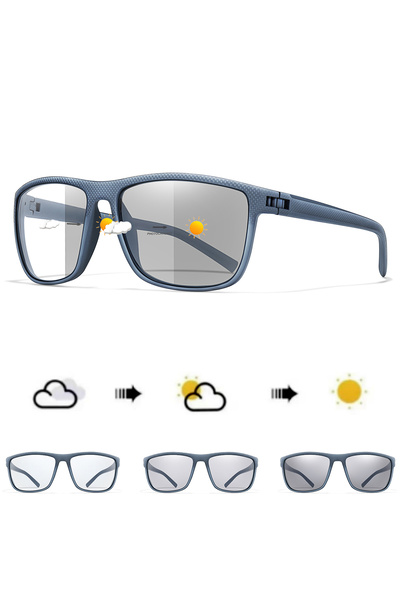Choice3 نظارات شمسية رياضية للدراجات الهوائية TH10 متغيرة اللون، تصميم كلاسيك...