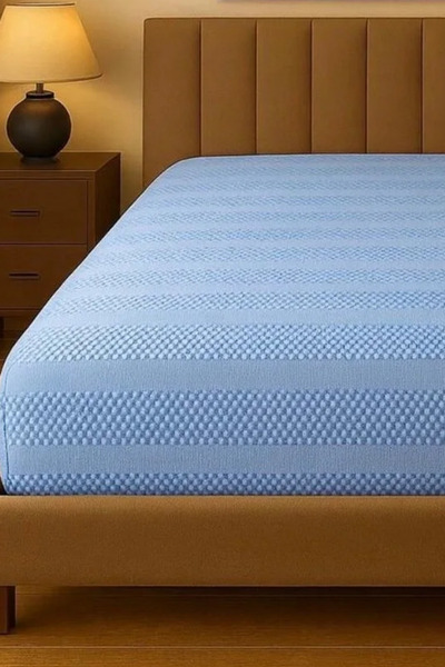ANİSAHOME Fitted Sheet with Elastic Band 100X200 +30Cm (Single)
