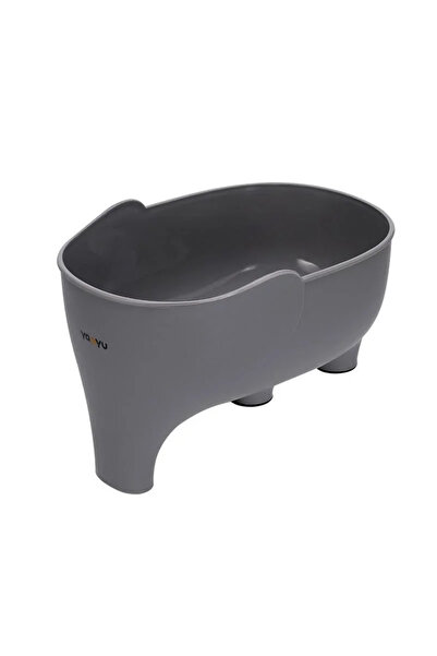 choice2 Light Grey Sink Strainer Elephant Sculpt Leftover Drain Basket Fruit ...