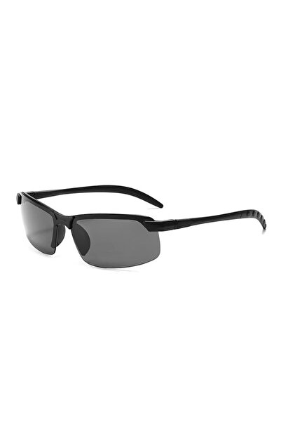 Choice1 Black Night Vision Glasses Men Anti-Glare Driving Half Frame Sunglass...