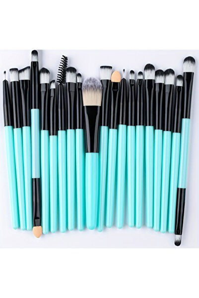 Choice11 GREEN Makeup Brush Set 20Pcs Kit Soft Fluffy Eye Shadow Brushes Cosm...