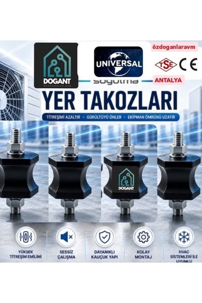 Dogant Samsung ve Beko  12000 Btu 18000 Btu Klima Titreşim Takozu Lastigi