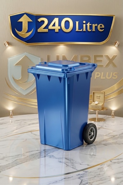Genel Markalar Çöp Konteyneri 240 Litre MAVİ