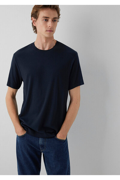 Mavi Navy Blue T-Shirt Muscle Fit 0613545-70489