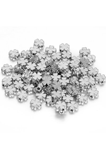 Choice3 6mm 200pcs rhodium 100-200pcs/lot 6/8mm Four Leaf Clover CCB Beads Ho...