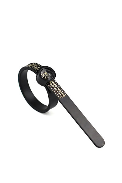 Choice7 EU Size Black Adjustable Ring Sizer with Magnifier US/UK/EU/HK Size C...