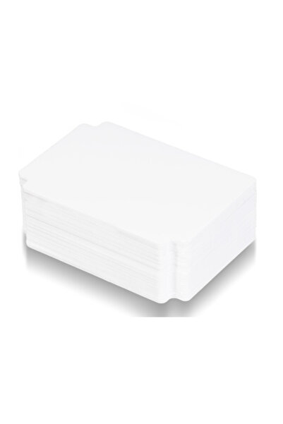 Choice1 White-50pcs Trading Card Dividers for Storage Box, Single Color Card ...