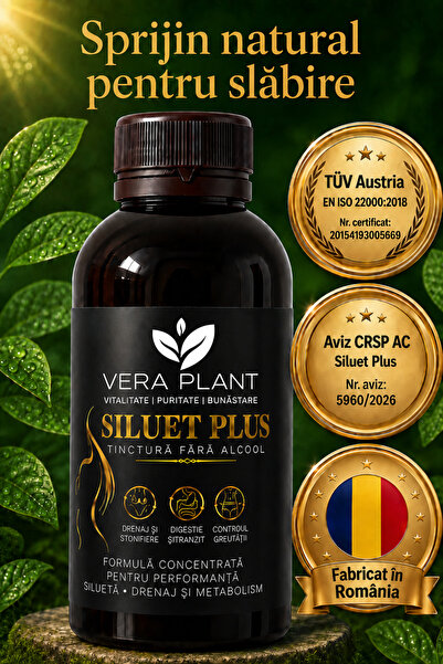 veraplant Vera Plant Siluet Plus, supliment alimentar lichid cu extracte vege...