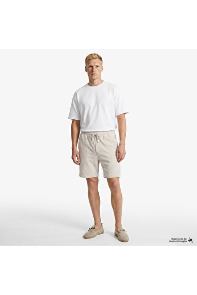 Nautica Erkek Gri Regular Fit Şort
