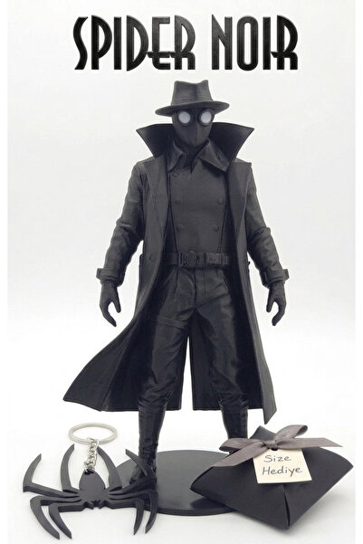 Marchen Collection 3D Spider-Man Noir Örümcek Adam Dekoratif Koleksiyon Figür...