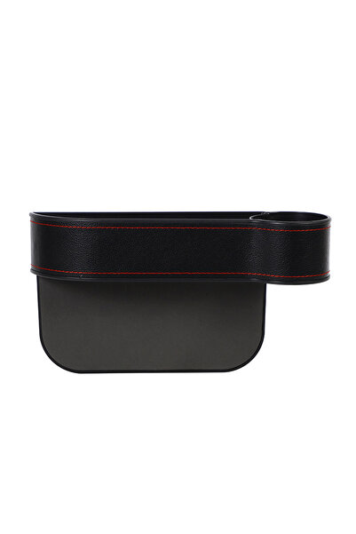 Choice Right Side black 1PC PU Leather Car Seat Gap Storage Box Universal Sea...