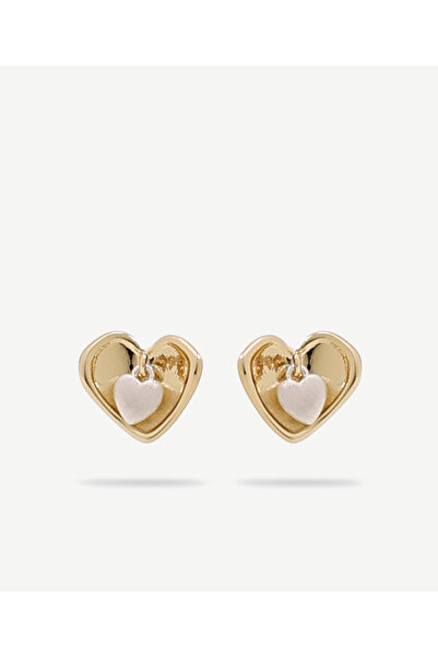 Yargıcı Minimal Earrings with Hearts