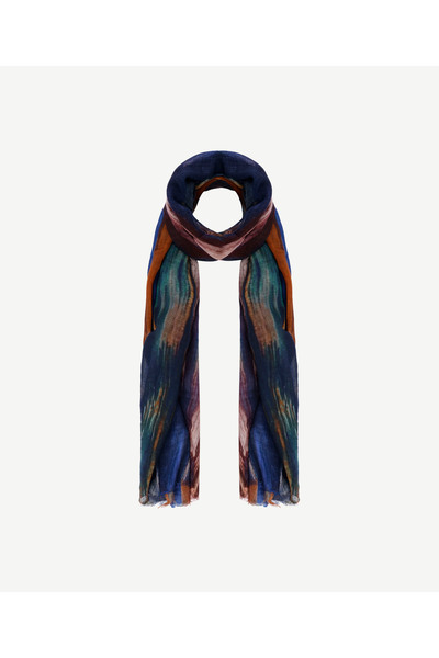 Yargıcı Multicolored Wool Shawl