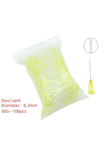 Choice3 100pc Two Side hole 100Pcs Dental Endo Irrigation Needle Tip 25G/27G/...