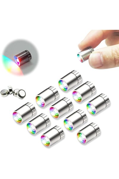 Choice1 10 PCS 10 pcs Miniature Led Lights Muti-Color Changing Tiny Light for...