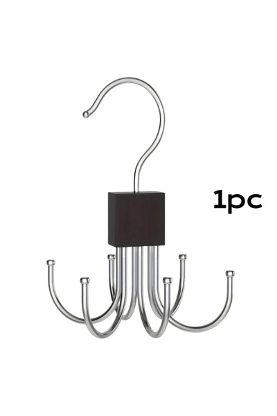 Choice 1pc 1/5pcs 360° Rotating Storage Hanger Hook Multi-Claw Bag Metal Belt...