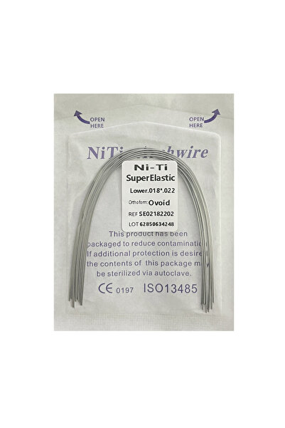 Choice19 18x22 Lower 10pcs/Pack AG Dental Orthodontic Arch Wires NITI Round /...