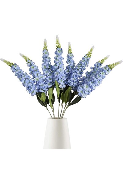Choice3 5pcs Blue 5pcs Artificial Flowers Shyacinth Rattan Home Living Room W...