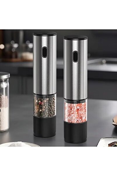 choice2 G-AA 1pc/2pcs Electric Salt and Pepper Grinder Automatic Rechargeable...