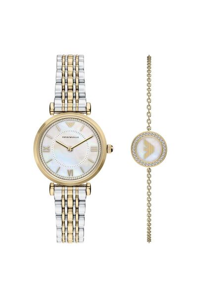 Emporio Armani AR80086SET Kadın Kol Saati ve Bileklik Seti