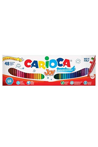 carioca Joy Washable Felt Tip Pen 48 Colors