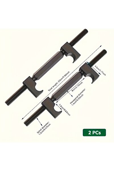 Choice 2Pcs 2Pcs Heavy Spring Compression Tool for Motorcycle Car Vehicle Eng...