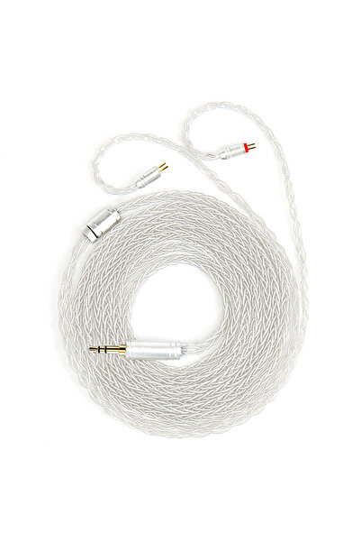 Choice 2m silver 2pin3.5 KBEAR ST12plus Earphone Cable 2m 8 Core 4N OFC Silve...