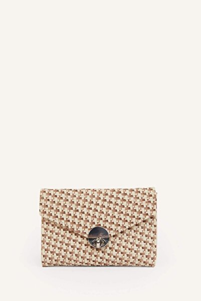 DeFacto Women's Faux Leather Knitted Textured Wallet H6772Axns