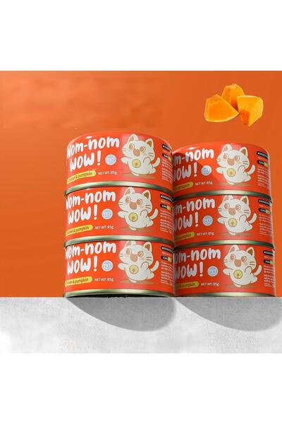 TaoTaoPets Wet Cat Food Pumpkin Chicken 85gx12cans