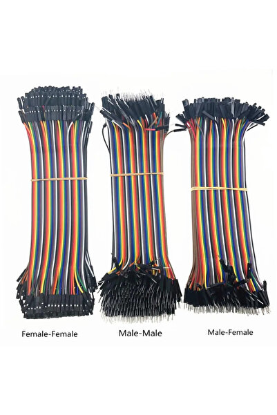 choice2 10cm 3kinds 120pin Dupont Line 10CM 20CM 30CM 40Pin Male to Male + Ma...