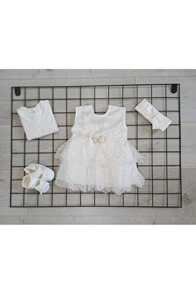 Petite Ponpon Baby Ponpon Baby O-6 Ay Kız Bebek Fransız Güpürlü Kelebekliözel...