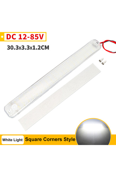 Choice Style 1-S 12V 24V Car Interior Light Bar 84LEDs Strip Light With Switc...