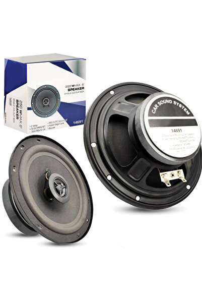 POLAXTOR OTO HOPARLÖR 16CM 250W TWEETERLI 1 ADET PLX-14691