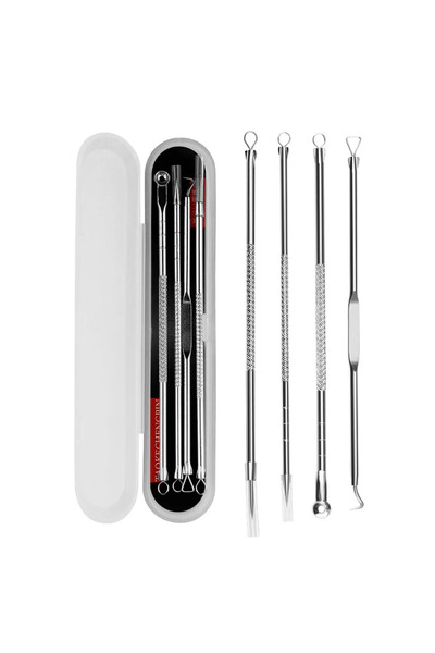 Choice 4pcs 4Pcs Blackhead Acne Remover Set Beauty Skin Care Pore Cleaner Acn...