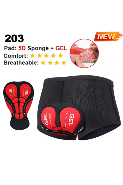 Choice5 شورت ركوب الدراجات من الصين XL SHO203-RED NEWBOLER، ملابس داخلية للدر...