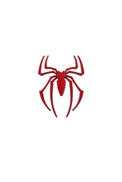 Choice Red Universal 3D Metal Car Stickers Spider Car Logo Chrome Badge Auto ...