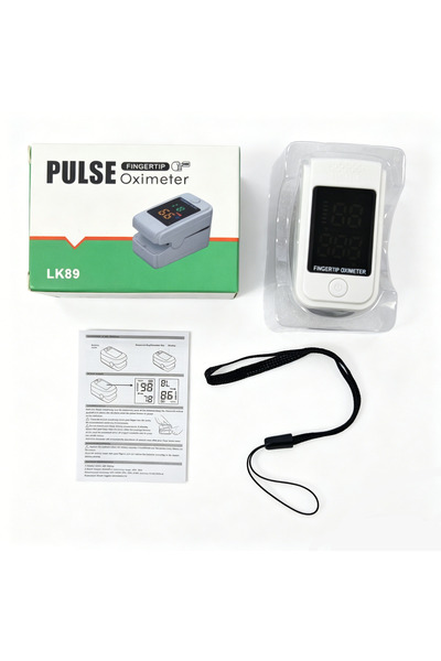 Choice 1pcs White Small Fingertip Oximeter Home Blood Oxygen Meter Portable L...