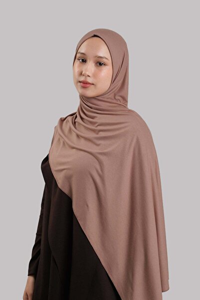 HÜRREMBONE SARAYDAN GELEN GÜZELLİK Milk Coffee Plain Classic Shawl Viscose Fa...