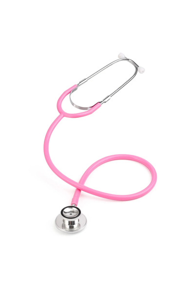 Choice7 Dual-Pink Portable Single Head Stethoscope Professional Cardiology Do...
