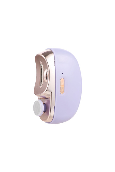 Choice1 purple HOMEFISH Electric Nail Clipper 2 in 1 Grinding Polishing Multi...