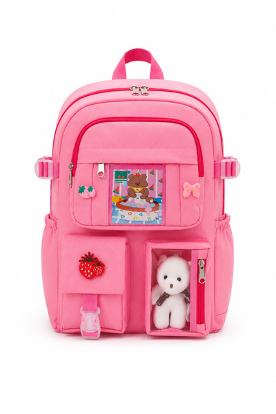 KAWAİİ BAG CLUB KAWAİİ TARZI AKSESUAR HEDİYELİ ORTOPEDIK OKUL ÇANTASI