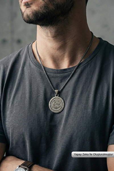 Begondio Handcrafted Stainless Steel Chain Men's Necklace