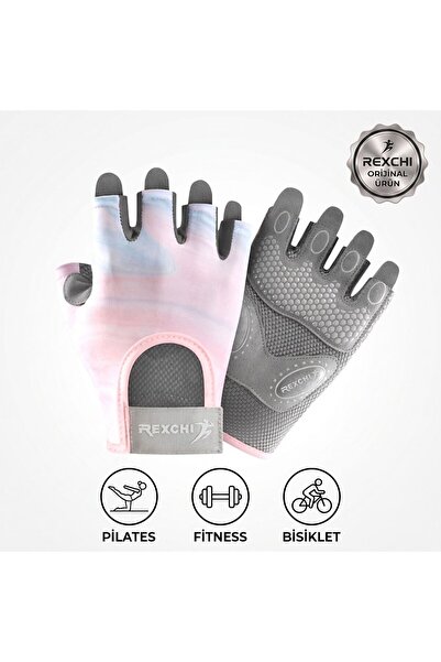 Alazpay Anti-Sweat Half Finger Fitness Yoga Pilates Cycling Palm Non-Slip Sil...