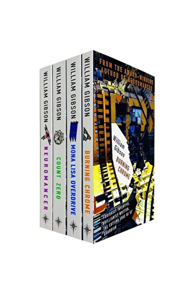 Gollancz Sprawl Series Complete 4 Books Collection Set pe William Gibson