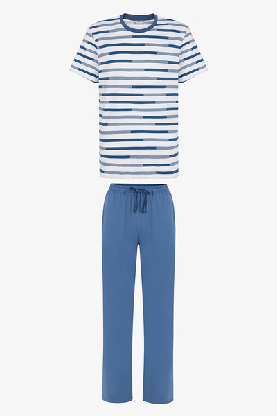 Penti Erkek Renkli Harbor Lines Pijama Takımı